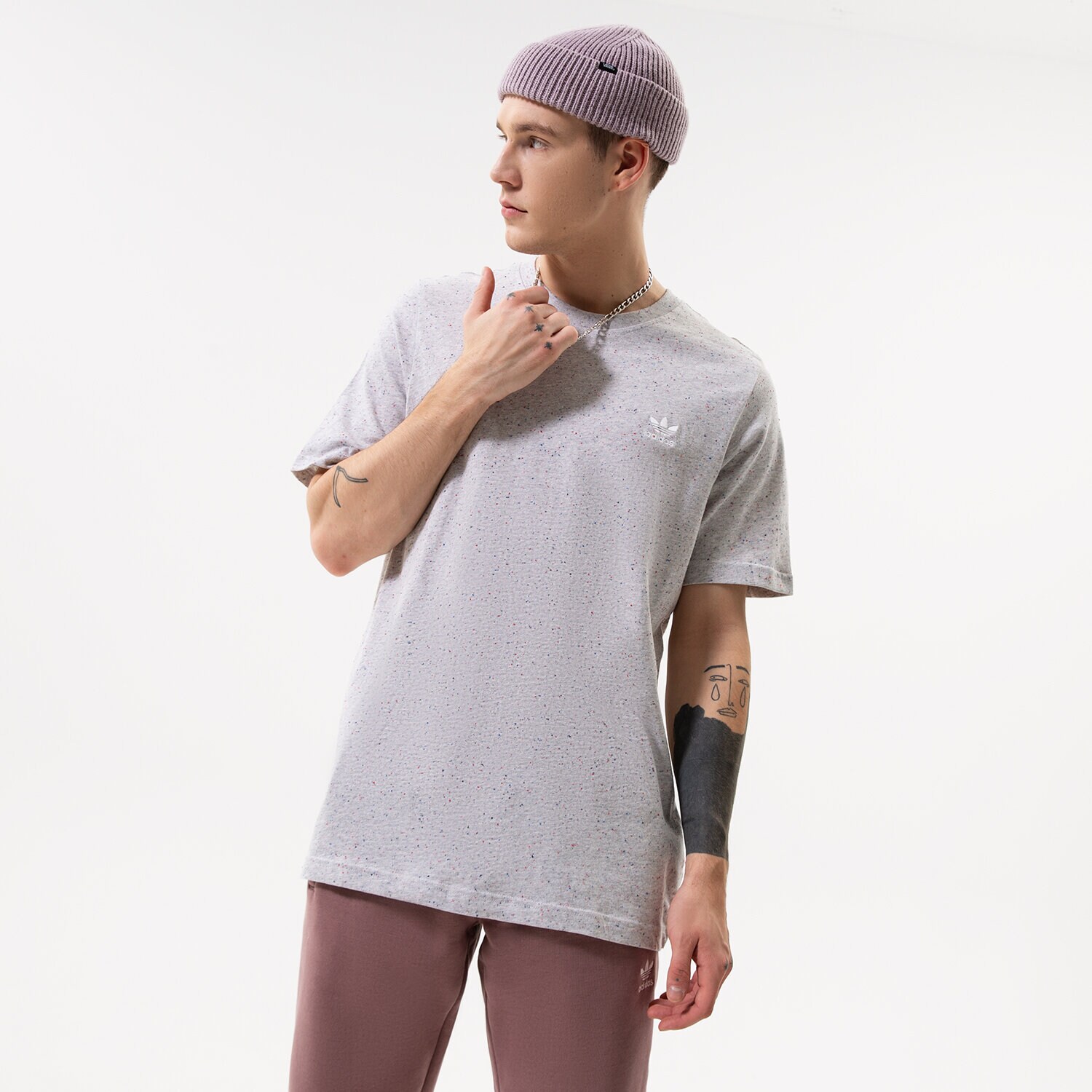 Bărbați tricou ADIDAS TRICOU ESS+ SUST TEE HK7540 Alb
