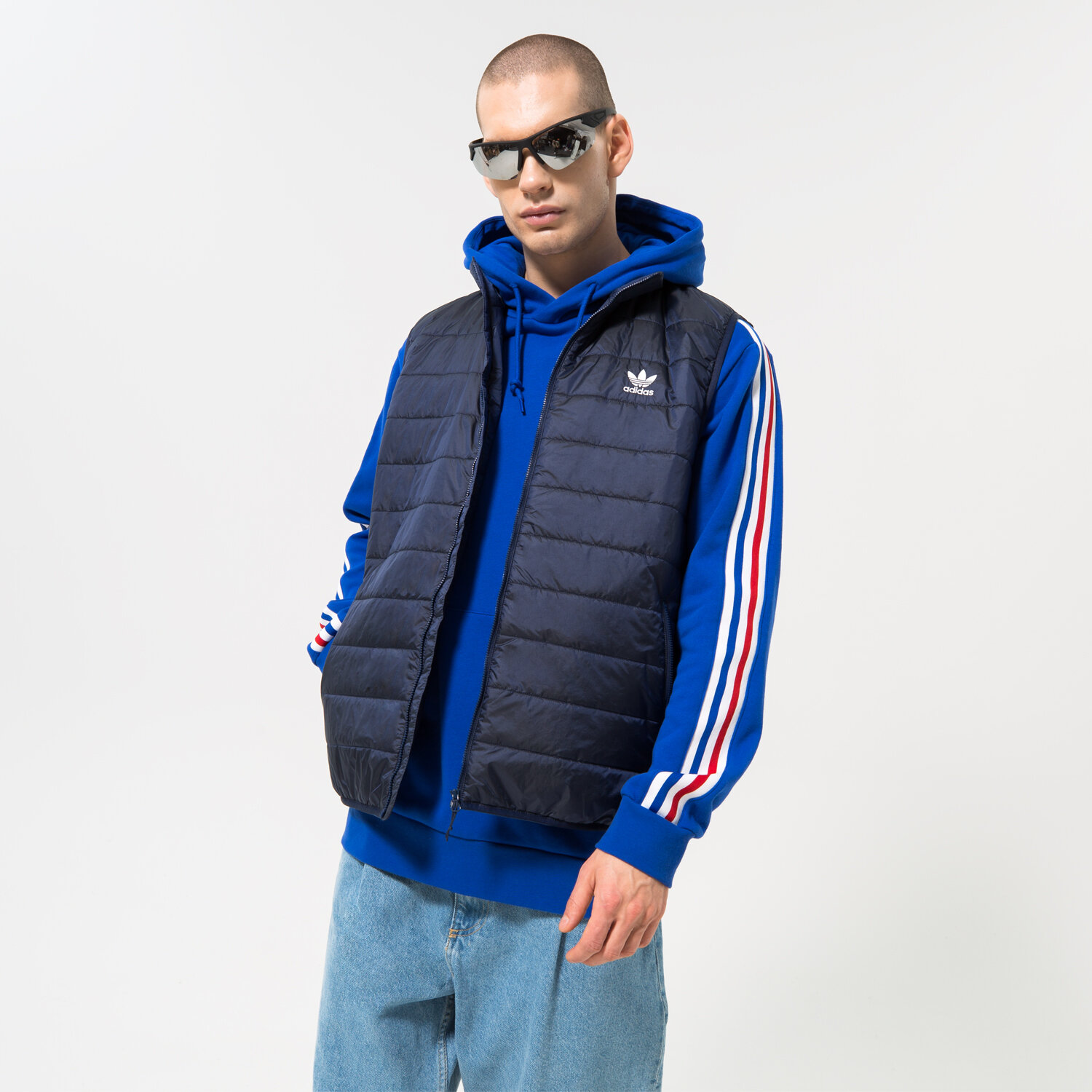 Bărbați veste ADIDAS VESTĂ PADDED VEST HL9216 Negru