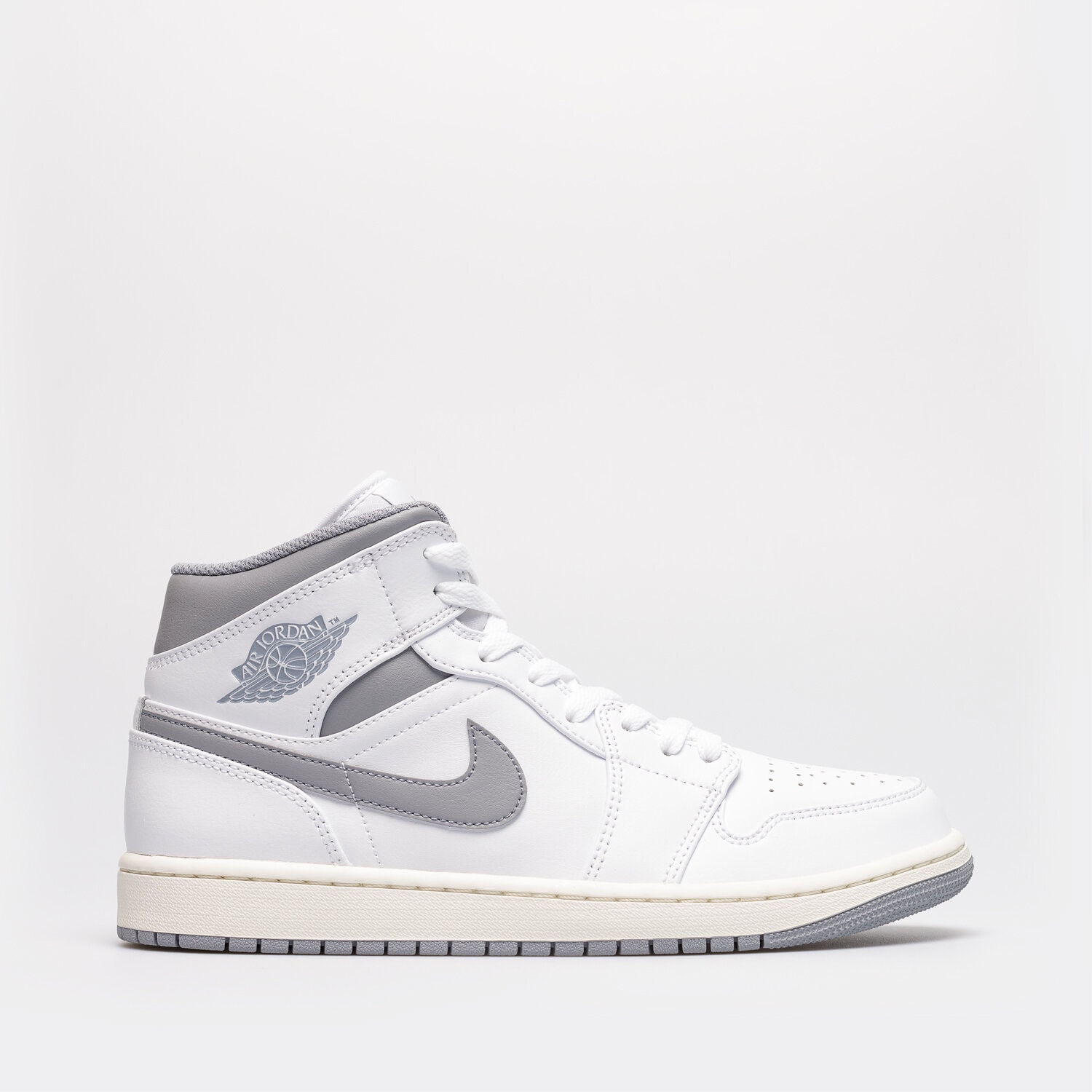Barbați pantofi sport AIR JORDAN 1 MID  554724-135 Alb
