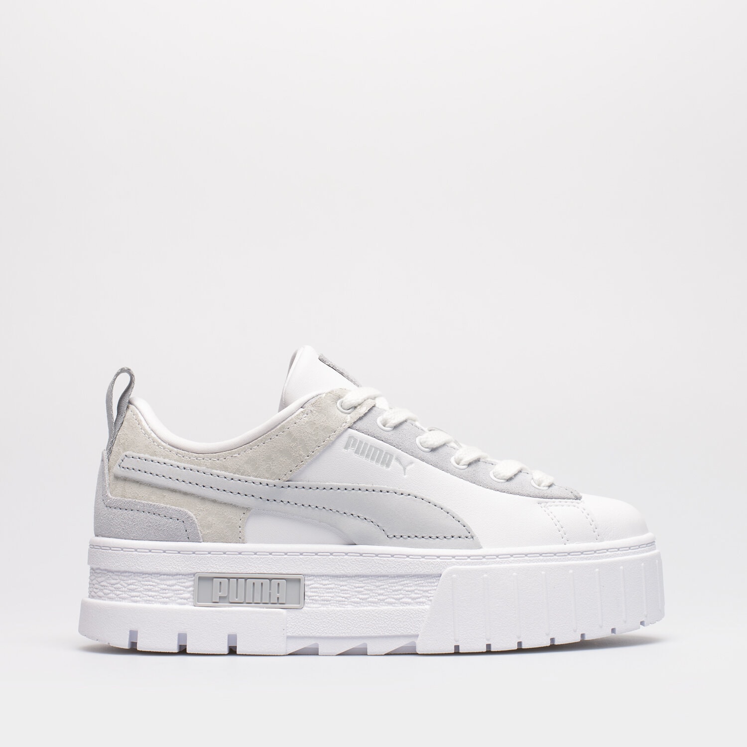 Femei pantofi sport PUMA MAYZE RAW MUTED ANIMAL WNS 38757101 Alb