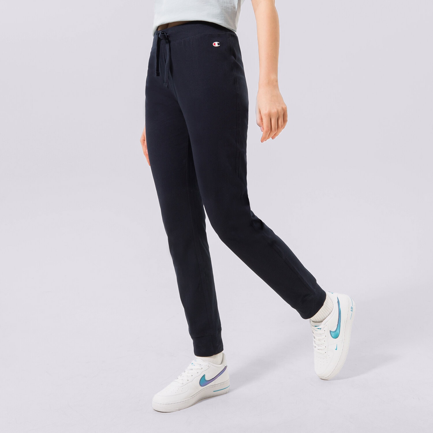 Femei pantaloni CHAMPION PANTALONI  RIB CUFF PANTS 114907BS501 Bleumarin