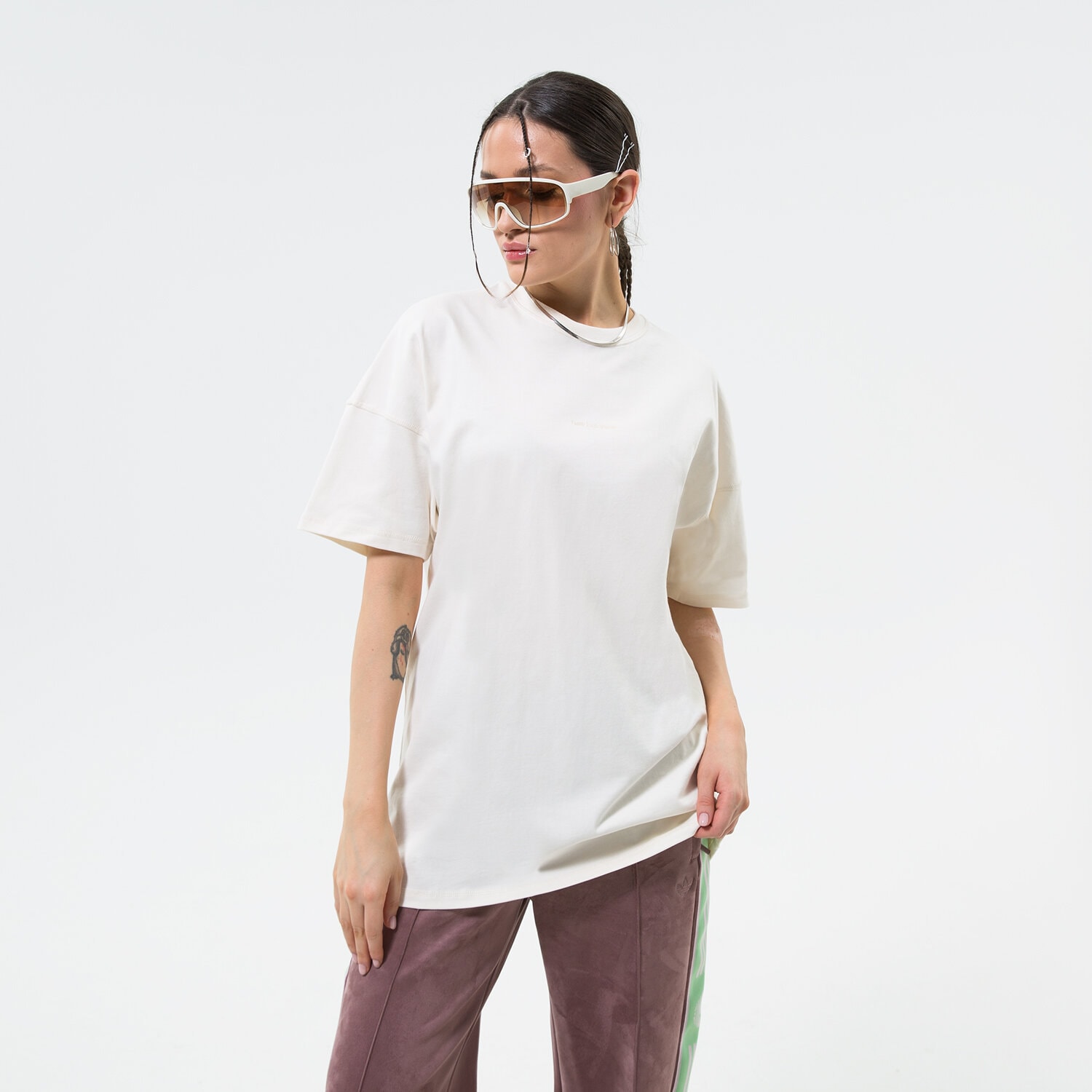 Femei tricou NEW BALANCE TRICOU ATHLETICS NATURE STATE WT23556GIE Alb
