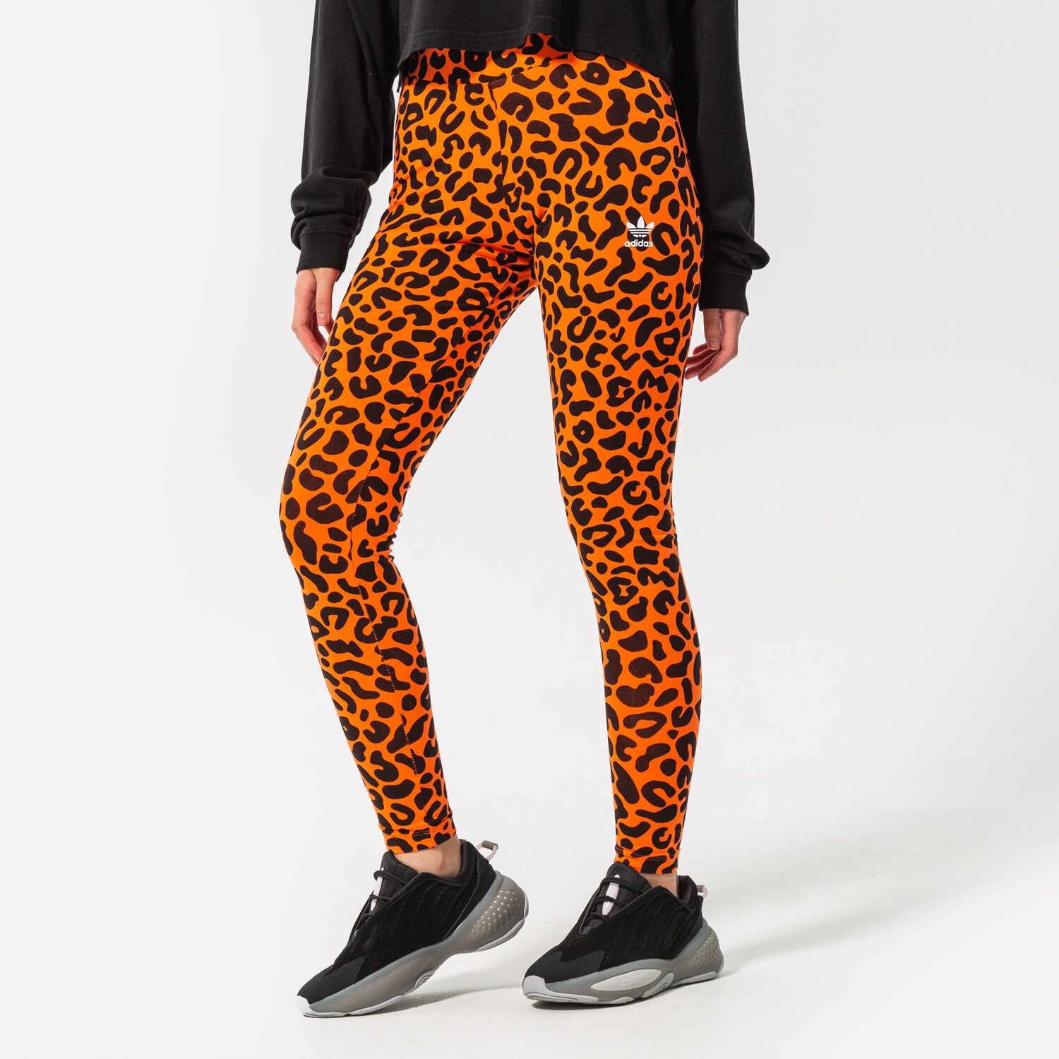 Femei pantaloni ADIDAS COLANȚI TIGHT HC4477 Portocaliu