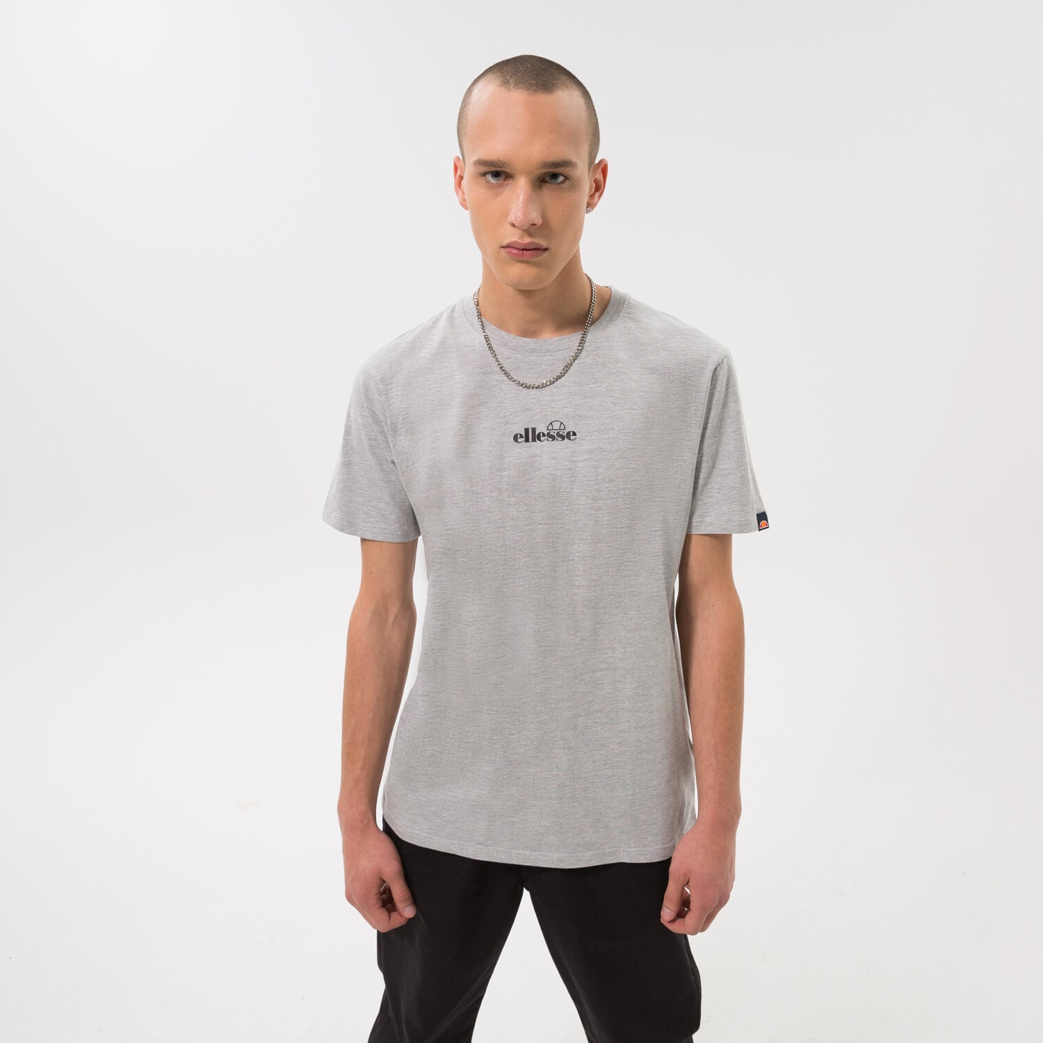 Bărbați tricou ELLESSE TRICOU OLLIO TEE SHIRT GREY MRL SHP16463112 Gri