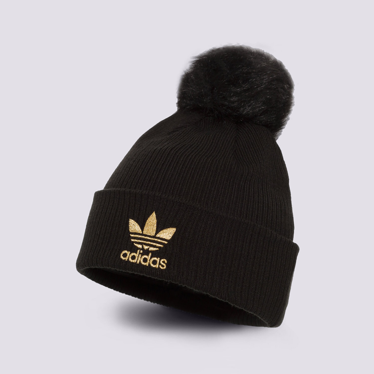 Copii căciulă ADIDAS CACIULA W FUR POM BEANI H35531 Negru