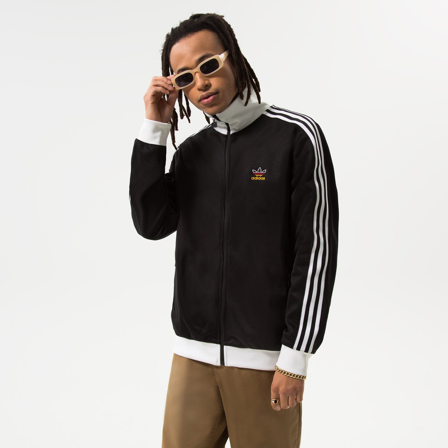 Bărbați bluză ADIDAS BLUZĂ FB NATIONS TT HK7408 Negru