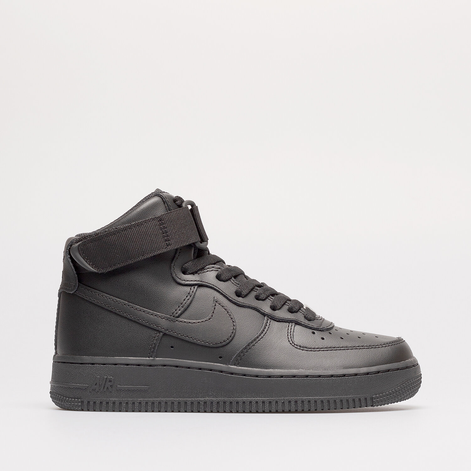 Femei pantofi sport NIKE WMNS AIR FORCE 1 HI REC DD9624-001 Negru