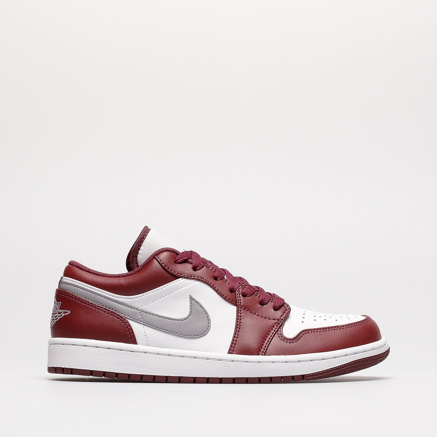 Barbați pantofi sport AIR JORDAN 1 LOW  553558-615 Bordo