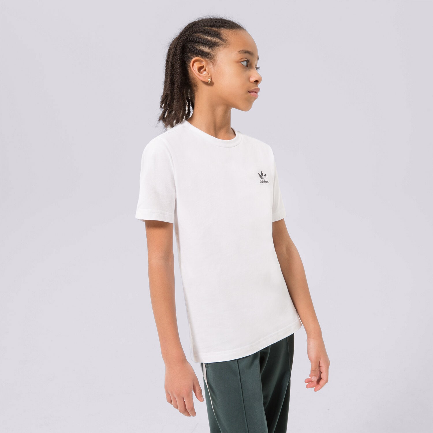 Copii tricou ADIDAS TRICOU TEE GIRL HK0403 Alb