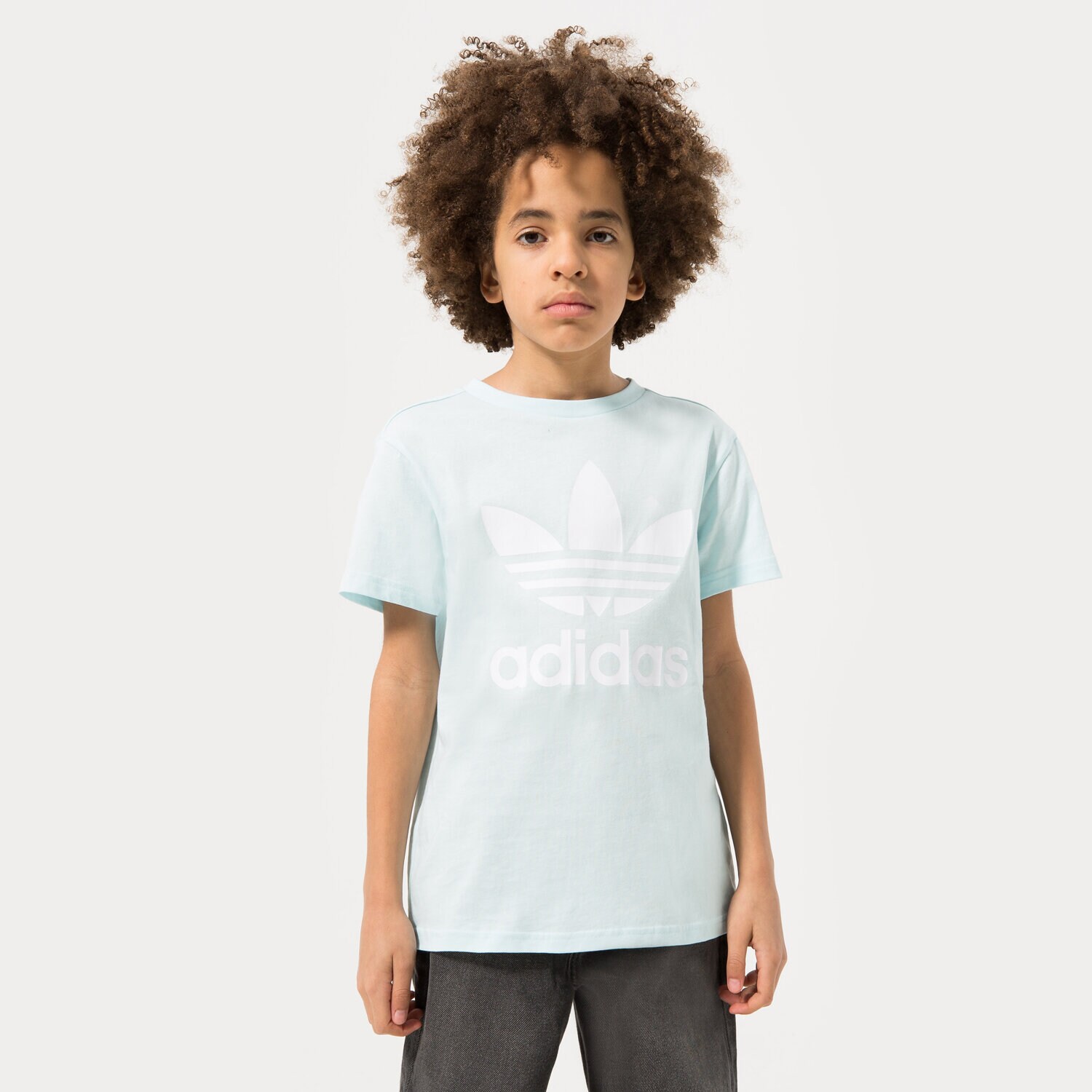 Copii tricou ADIDAS TRICOU TREFOIL TEE BOY HS8863 Albastru