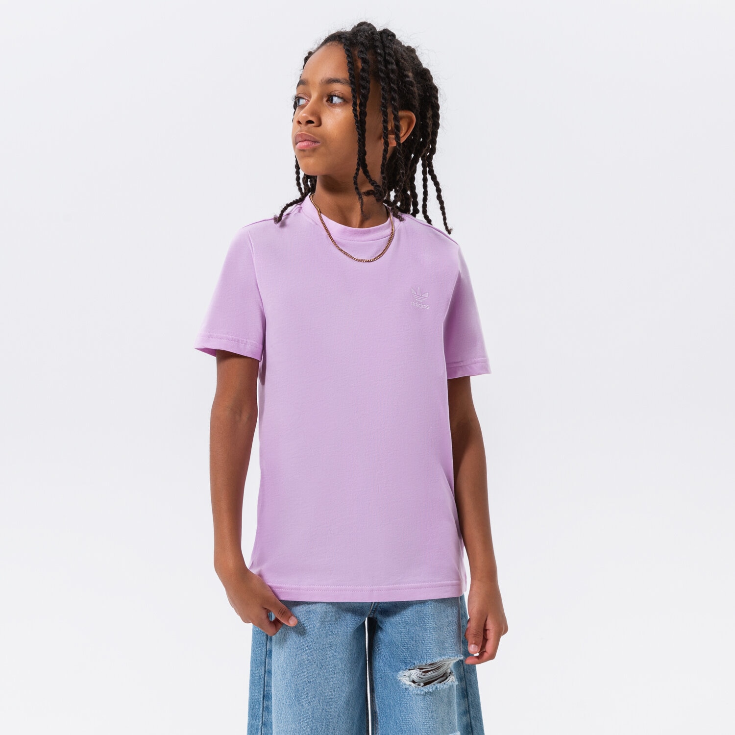 Copii tricou ADIDAS TRICOU TEE GIRL HK0406 Roz