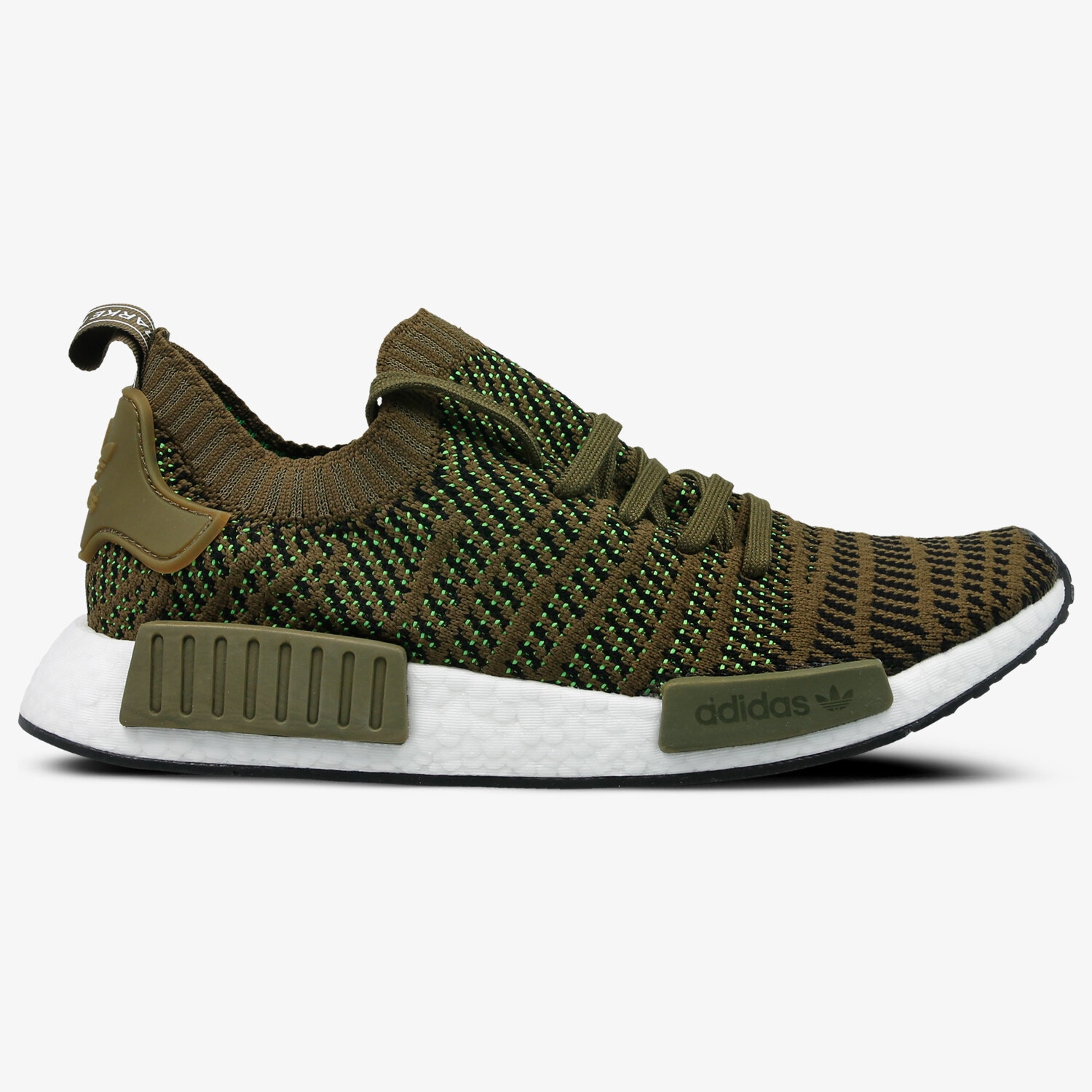 Barbați pantofi sport ADIDAS NMD_R1 STLT PK CQ2389 Kaki