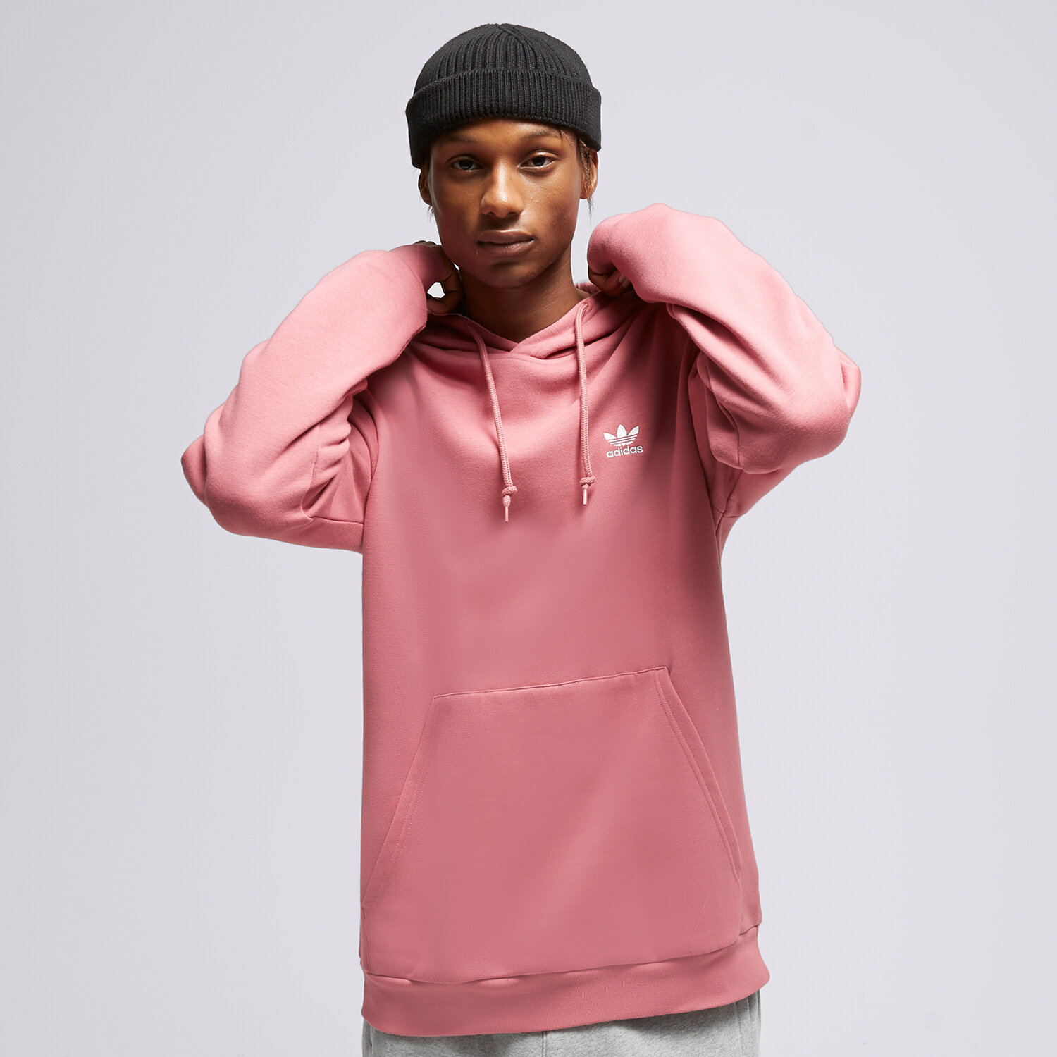 Bărbați bluză ADIDAS BLUZĂ CU GLUGĂ ESSENTIAL HOODY IA4890 Violet