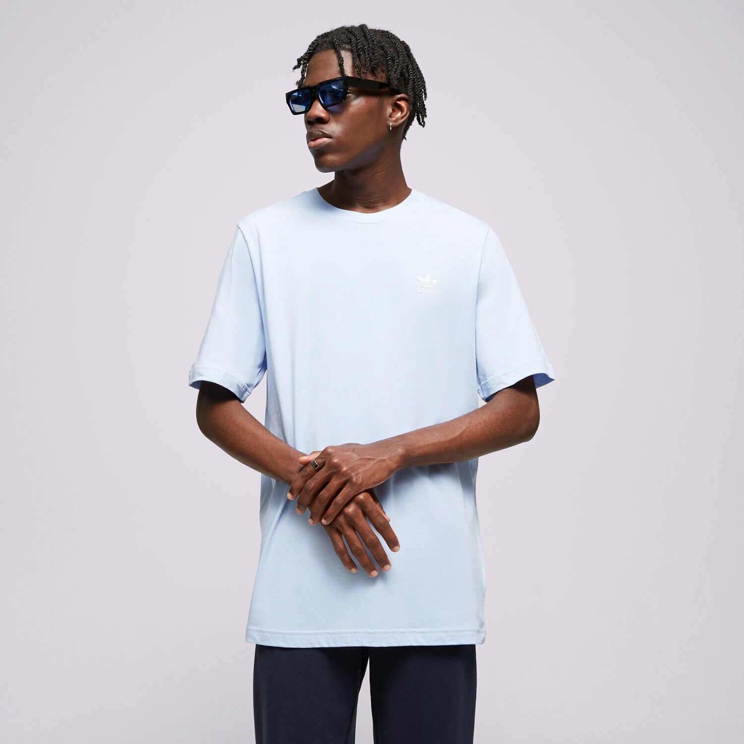 Bărbați tricou ADIDAS TRICOU ESSENTIAL TEE IA4866 Albastru