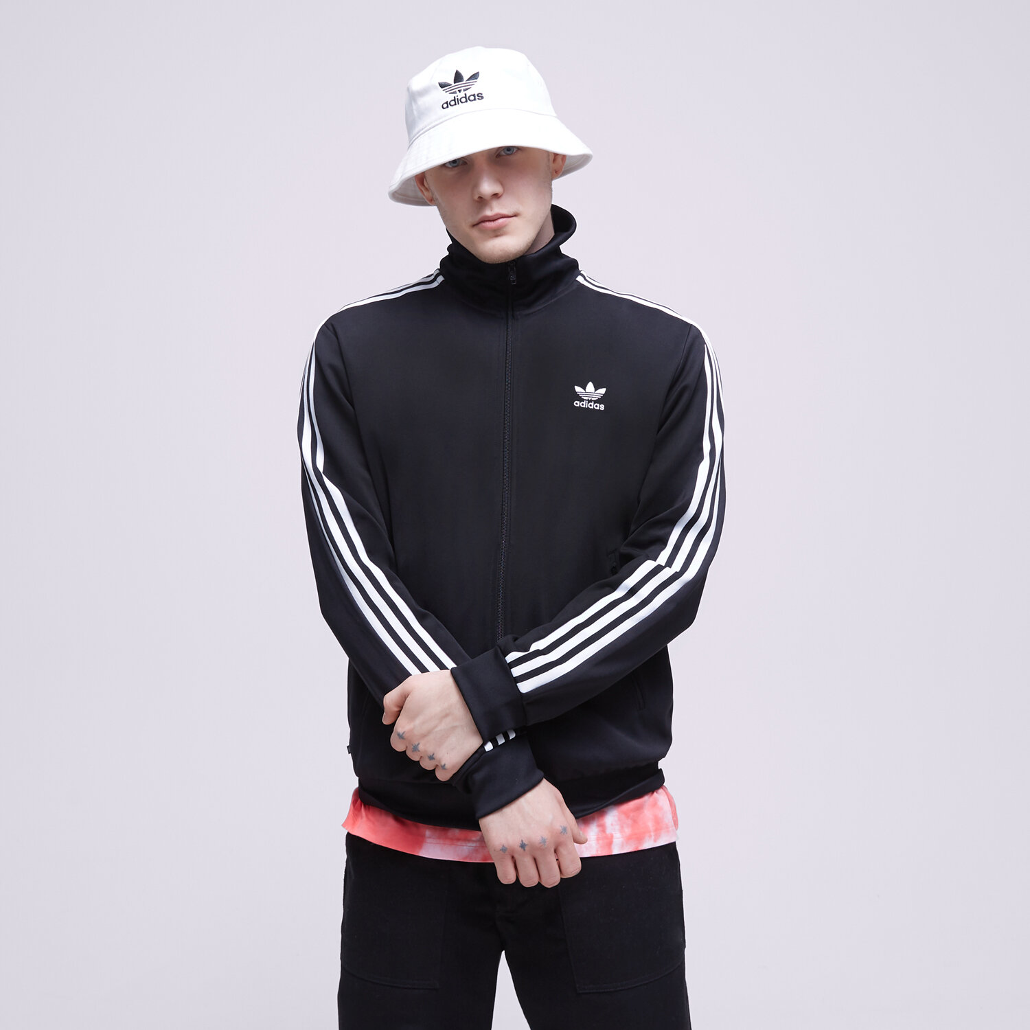 Bărbați bluză ADIDAS BLUZĂ BECKENBAUER TT IA4778 Negru