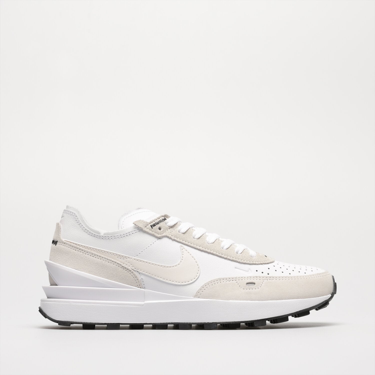 Barbați pantofi sport NIKE WAFFLE ONE LEATHER DX9428-100 Alb