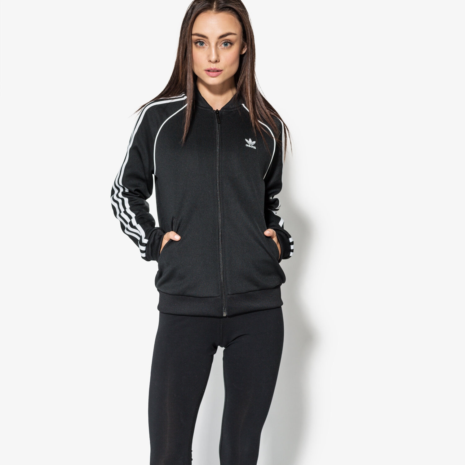 Femei bluză ADIDAS BLUZĂ SST TT CE2392 Negru