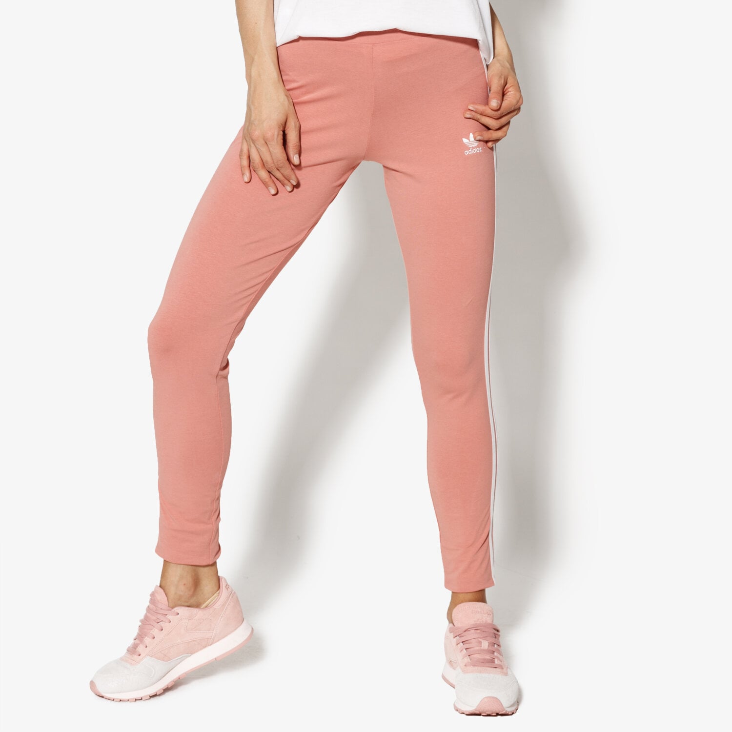 Femei pantaloni ADIDAS COLANȚI 3 STR TIGHT CE2444 Roz