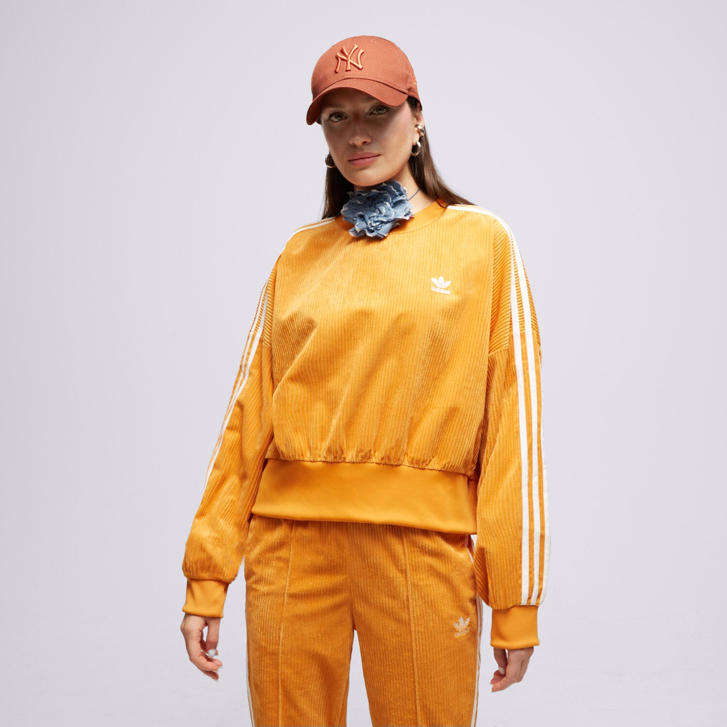 Femei bluză ADIDAS BLUZĂ H37847 H37847 Portocaliu