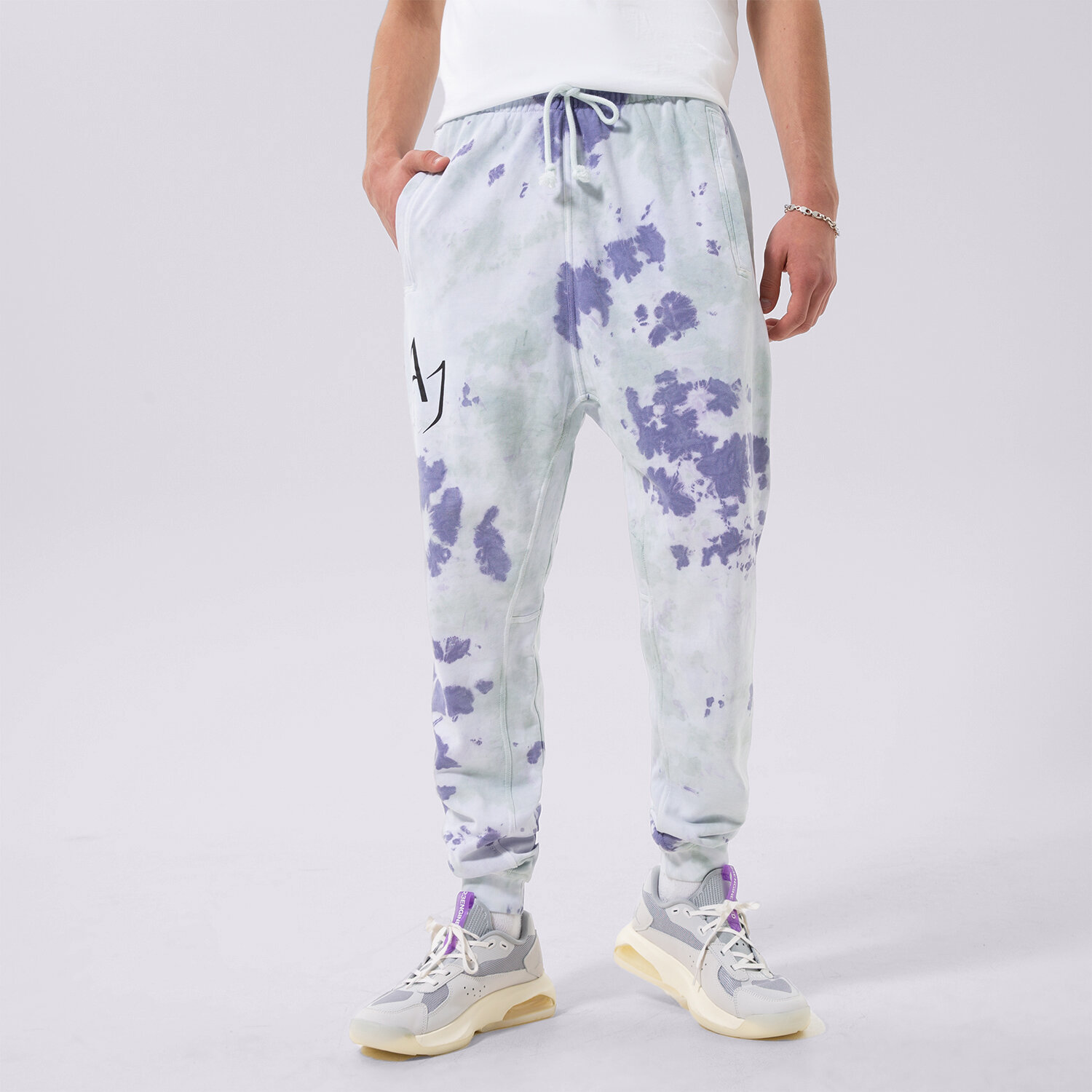 Bărbați pantaloni NIKE PANTALONI  DM1408 DM1408-366 Alb
