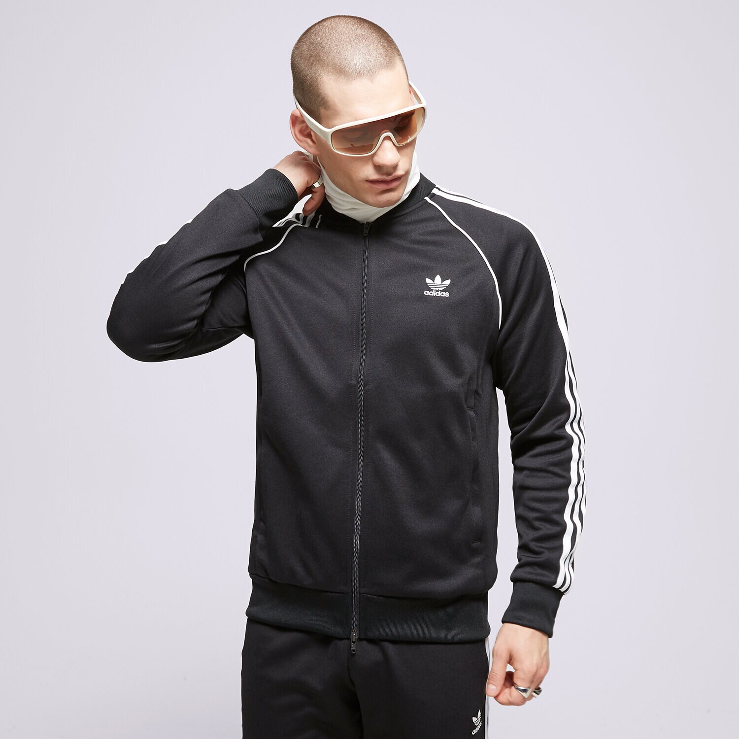 Bărbați bluză ADIDAS BLUZĂ SSTT BLK SWEATSHIRT IA4785 Negru