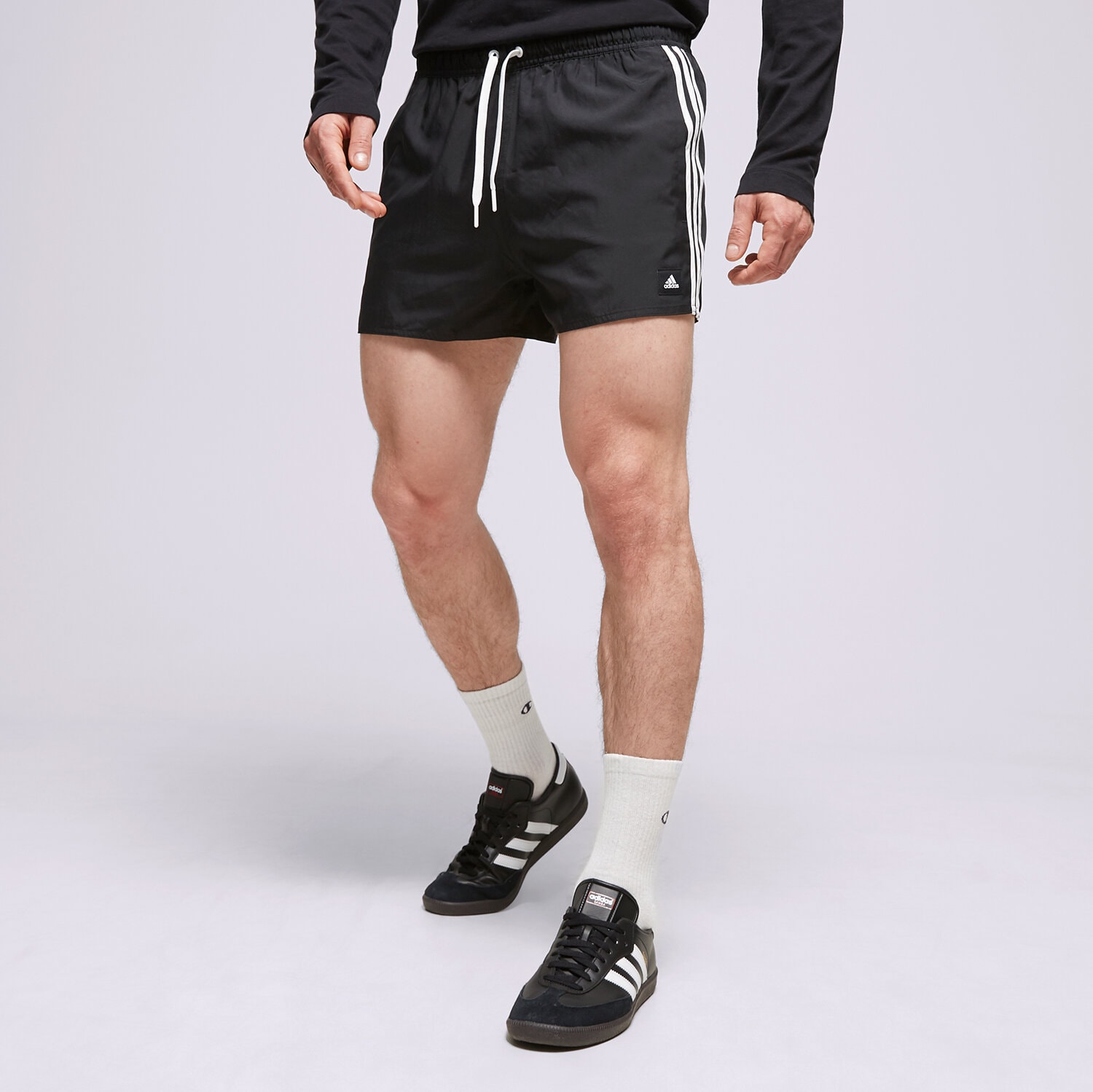Femei pantaloni scurți ADIDAS PANTALONI SCURȚI 3S CLX SH VSL HT4367 Negru