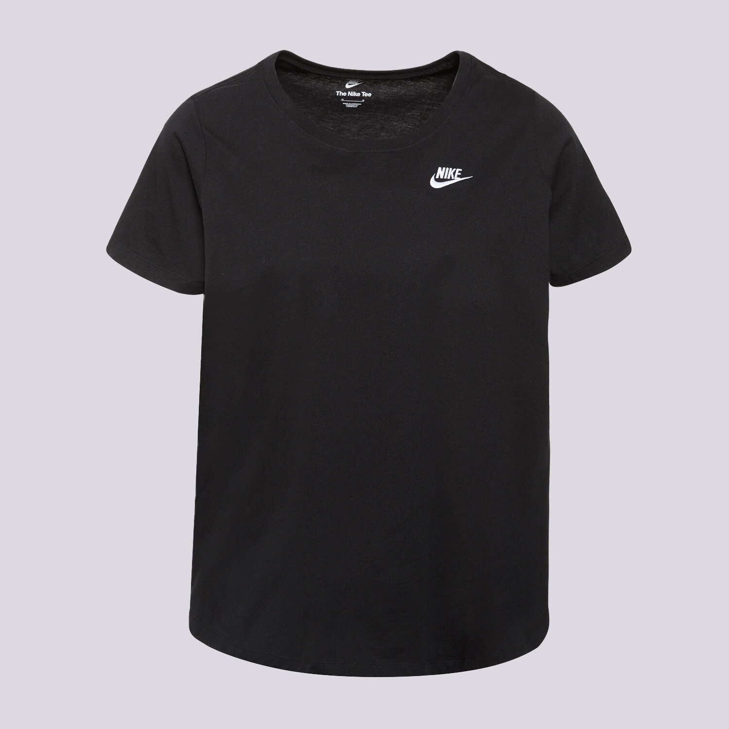 Femei tricou NIKE TRICOU W NSW TEE CLUB SIZE PLUS FD0646-010 Negru