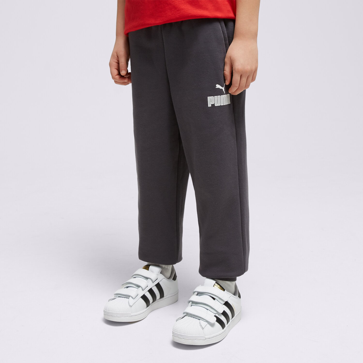 Pantaloni pentru copii PUMA PANTALONI  CORE PANT 67275617 Gri