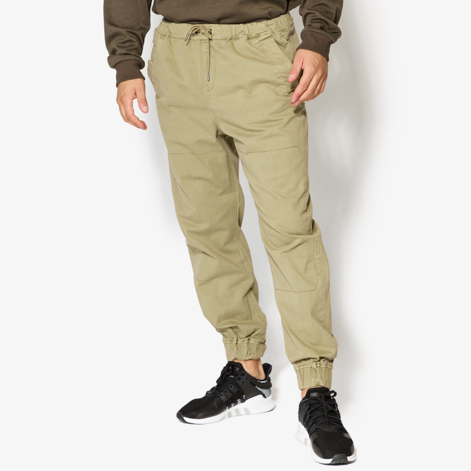 Bărbați pantaloni CONFRONT PANTALONI  CLOVE CF37SPM15001 Kaki