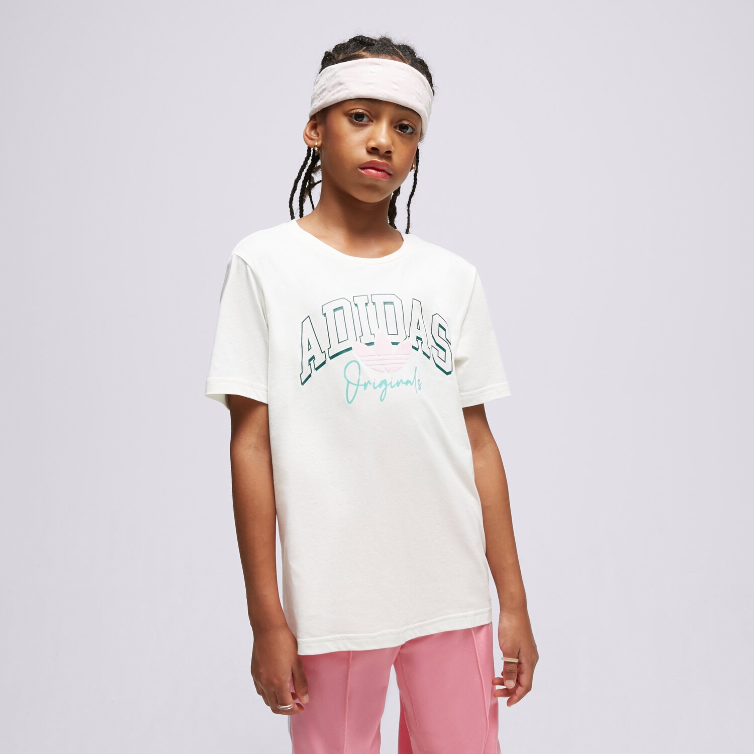 Copii tricou ADIDAS TRICOU TEE BF GIRL IM1825 Alb