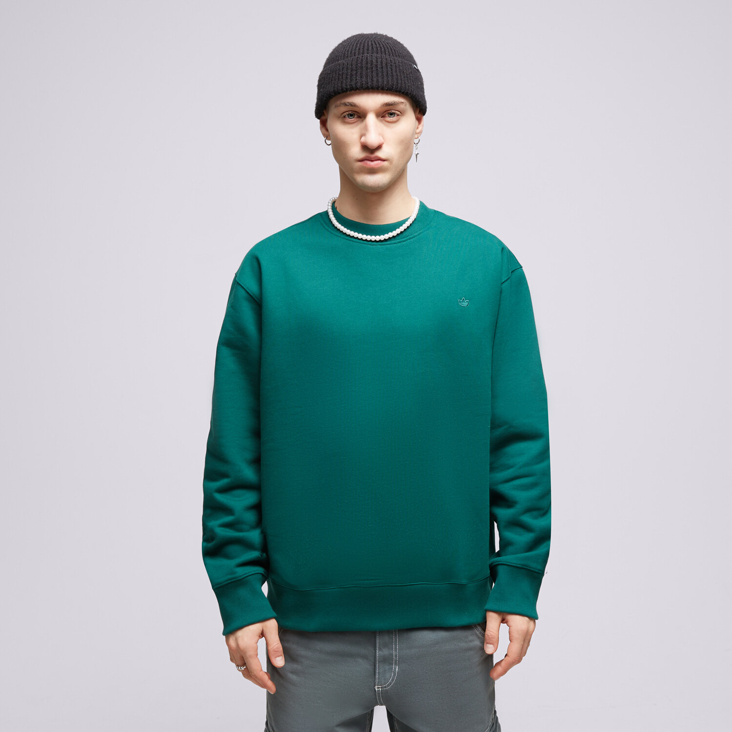 Bărbați bluză ADIDAS BLUZĂ C CREW IM2113 Verde