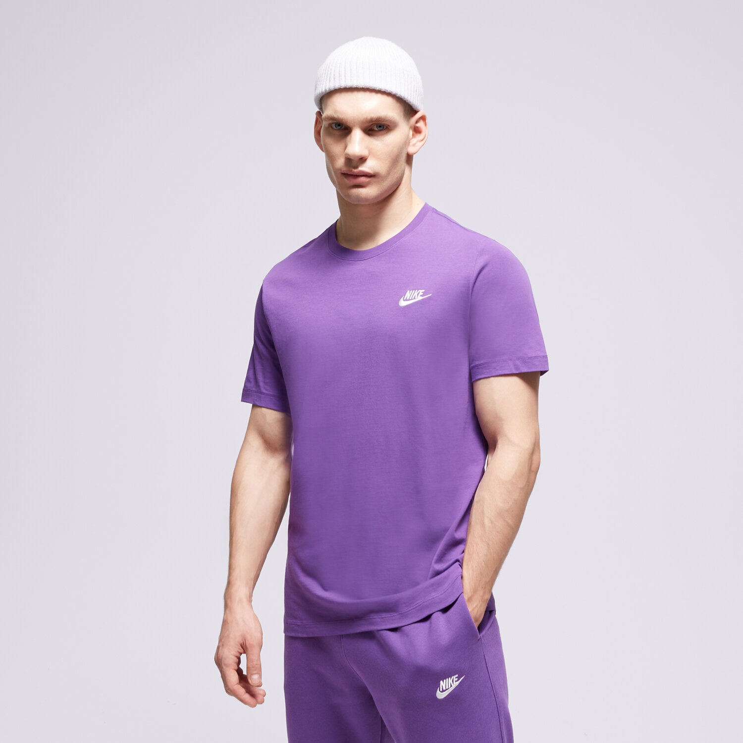 Bărbați tricou NIKE TRICOU SPORTSWEAR CLUB AR4997-599 Violet