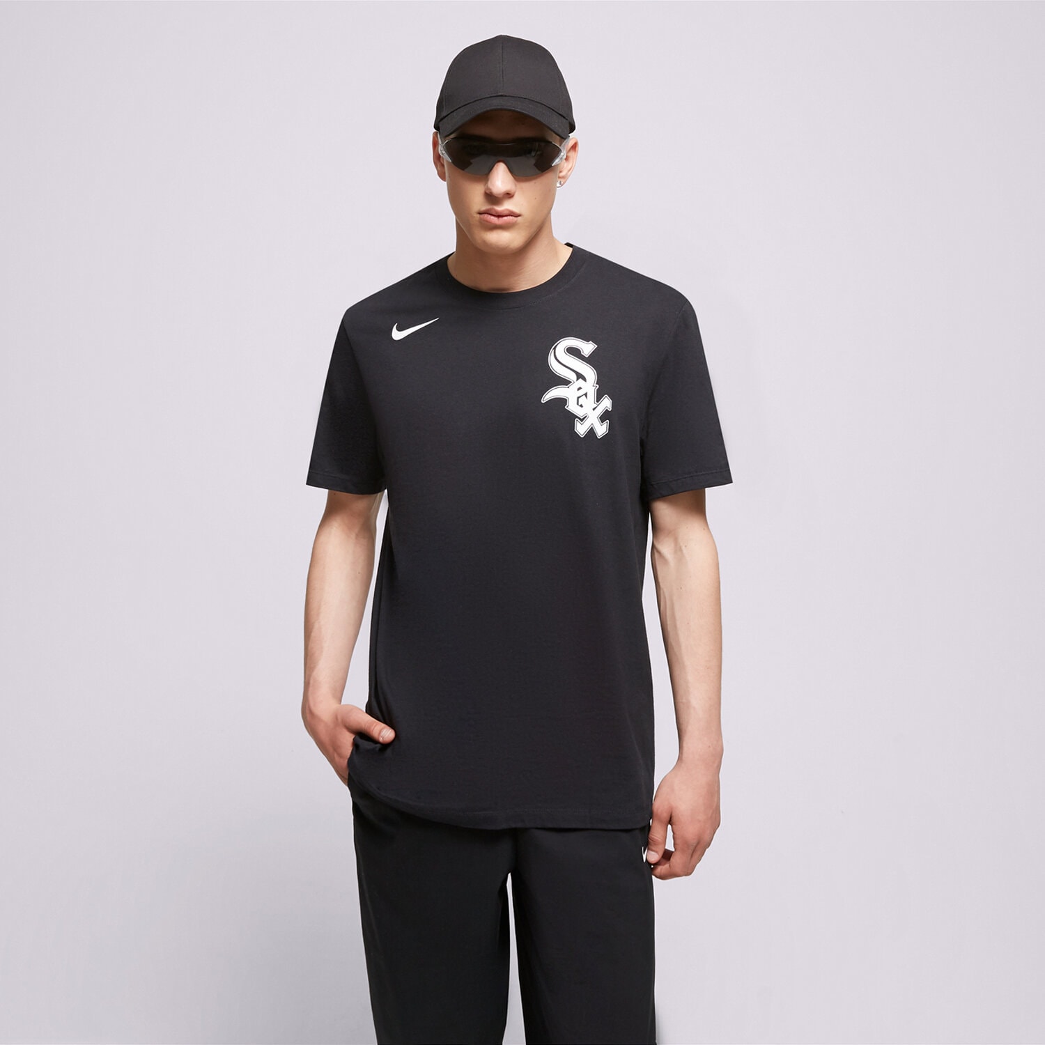 Bărbați tricou NIKE TRICOU CHICAGO WHITE SOX MLB N199-00A-RX-M3X Negru