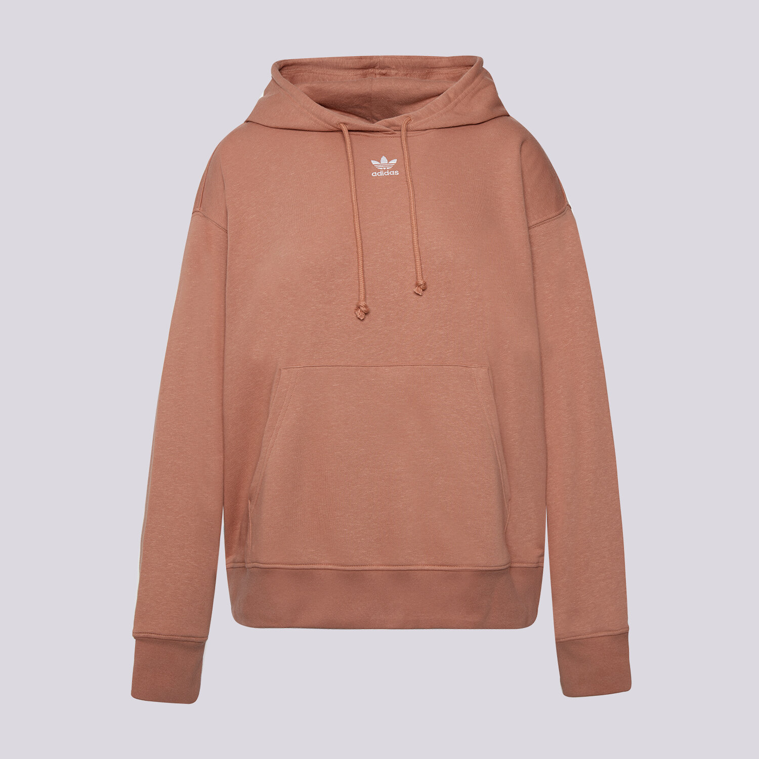 Femei bluză ADIDAS BLUZĂ CU GLUGĂ ESS+ HOODIE SIZE PLUS H44651 Roz
