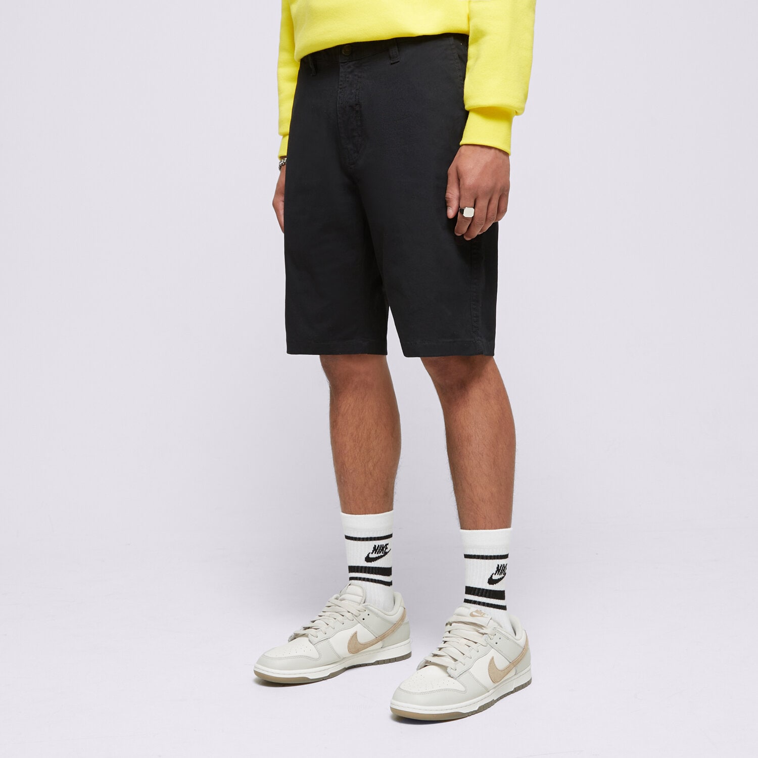 Femei pantaloni scurți ELEMENT PANTALONI SCURȚI HOWLAND CLASSIC ELYWS00104-FBK Negru