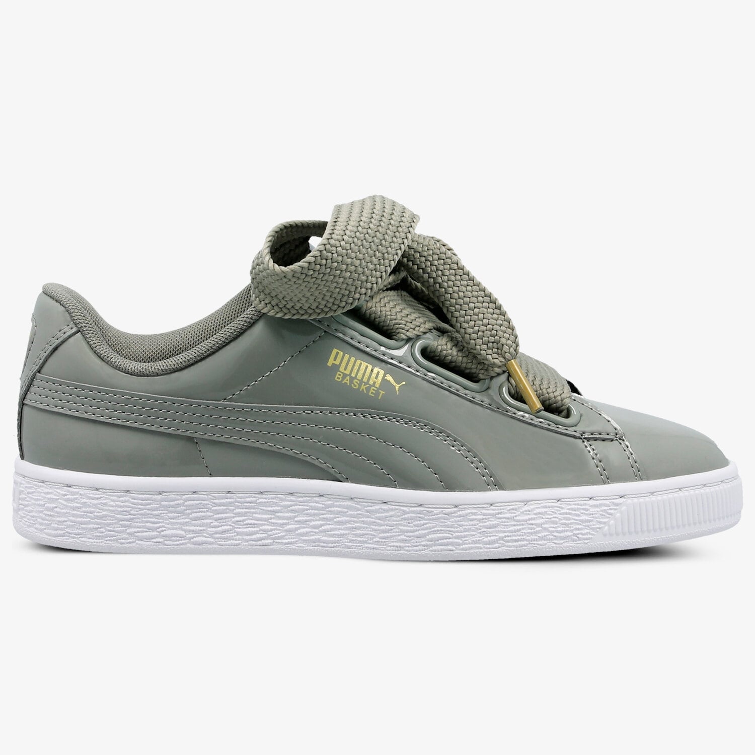 Femei pantofi sport PUMA BASKET HEART PATENT WN'S 36307312 Gri