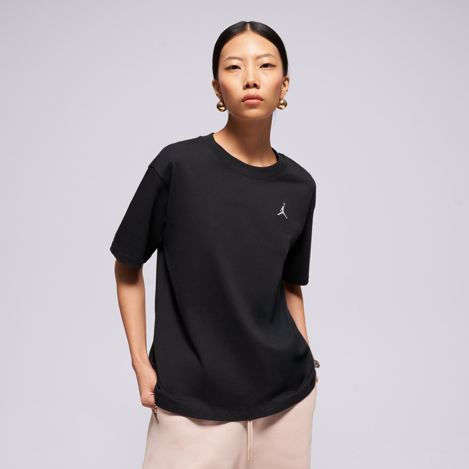Femei tricou JORDAN TRICOU ESSENTIALS FN4500-011 Negru