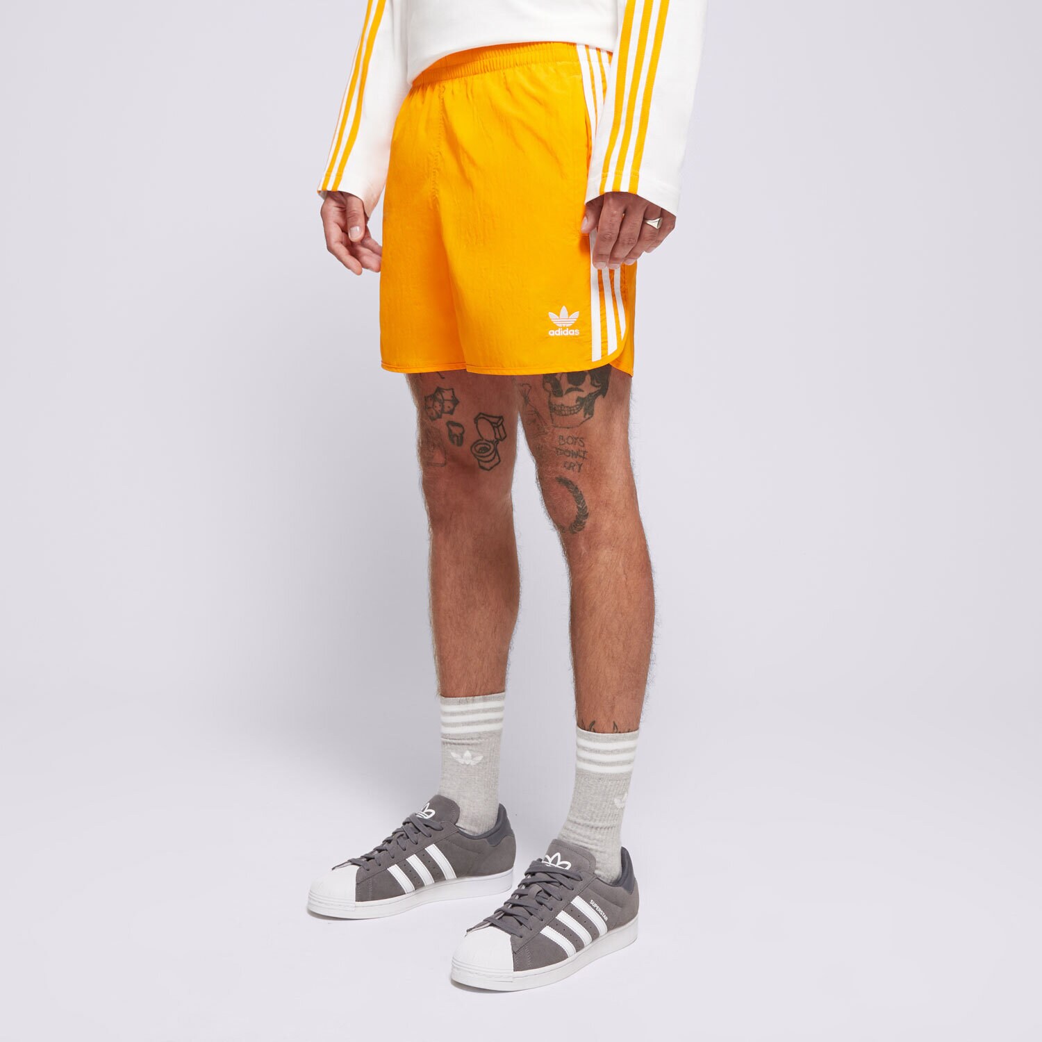 Femei pantaloni scurți ADIDAS PANTALONI SCURȚI SPRINTER SHORTS IZ2418 Portocaliu