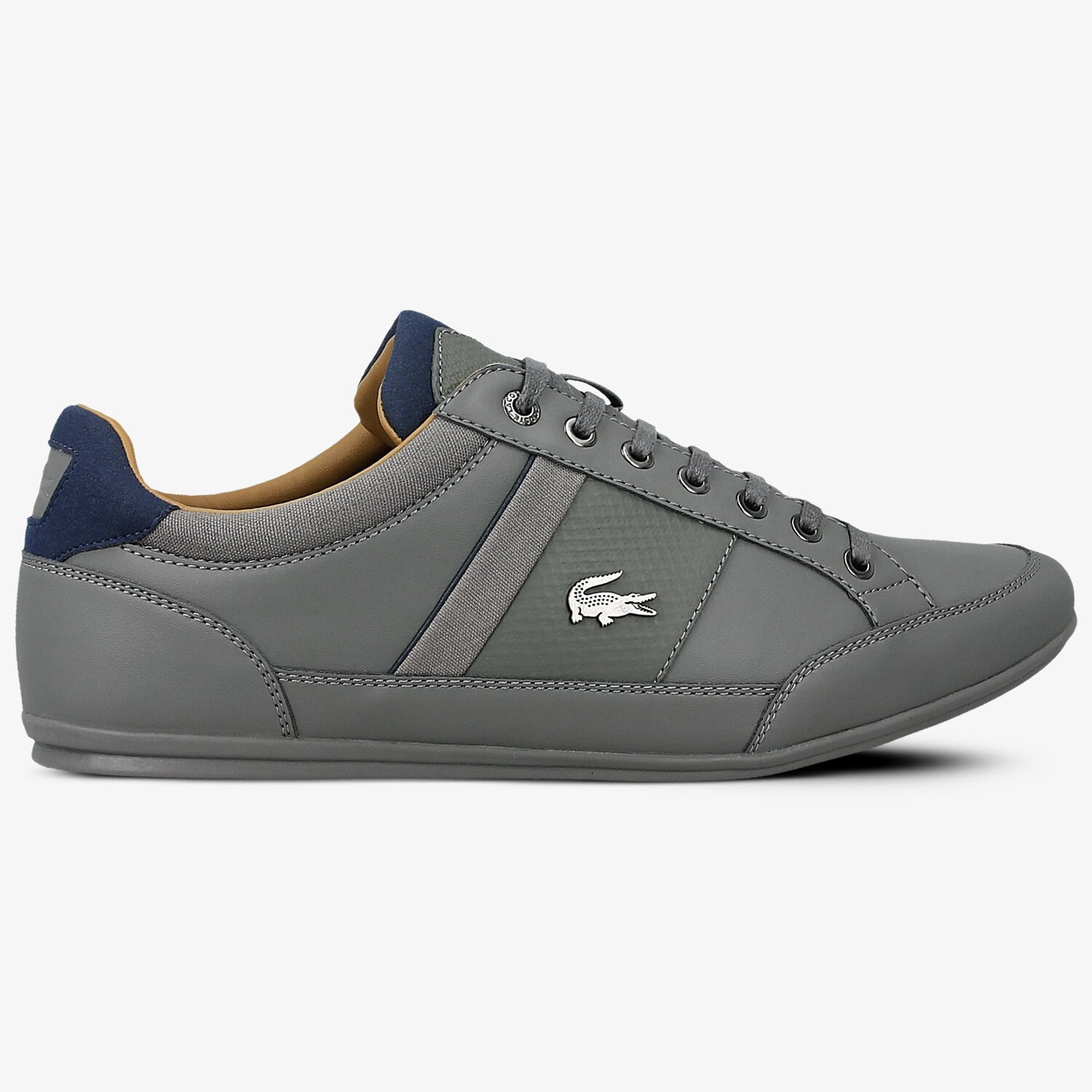 Barbați pantofi sport LACOSTE CHAYMON 118 1 735CAM0011G1N Gri