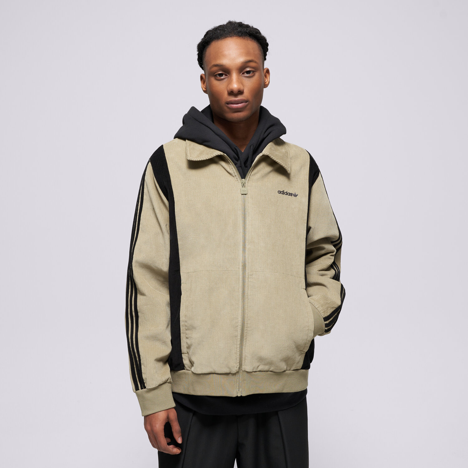 Bărbați bluză ADIDAS BLUZĂ PRO TRACK TOP JX3086 Bej