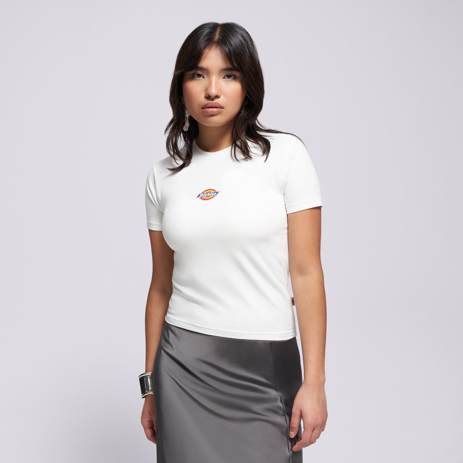 Femei tricou DICKIES TRICOU MAPLE VALLEY REG TEE W DK0A4ZAO0WH1 Alb