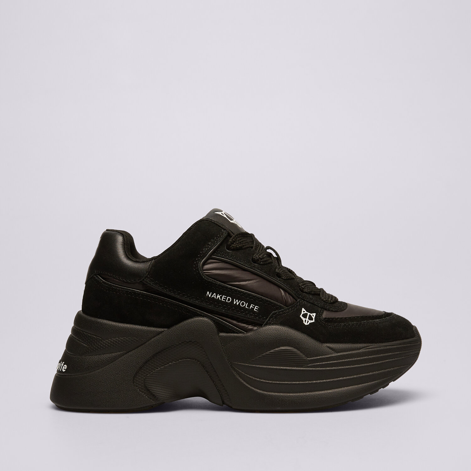 Femei pantofi sport NAKED WOLFE TEMPLE NWTEMPLEBLACK Negru