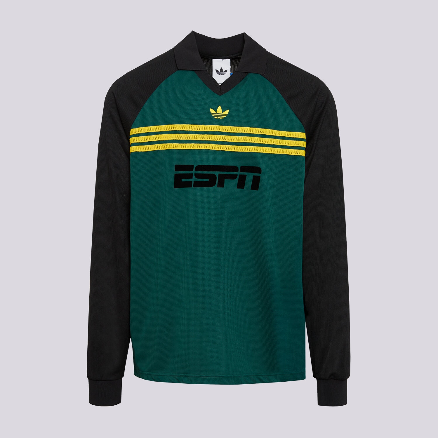 Bărbați tricou ADIDAS TRICOU CHEST STR LS T KE3315 Verde