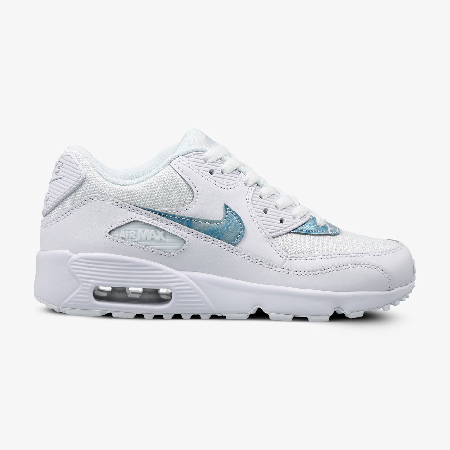 Copii pantofi sport NIKE AIR MAX 90 MESH BG 833418-111 Alb