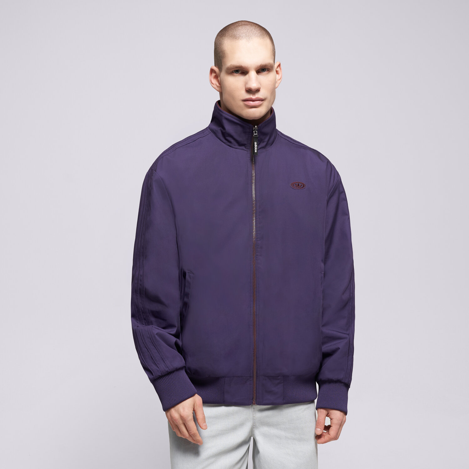 Bărbați bluză ADIDAS POLAR 90S ALTERNATIVE SPORT REVERSIBLE POLAR FLEECE F KS6844 Violet