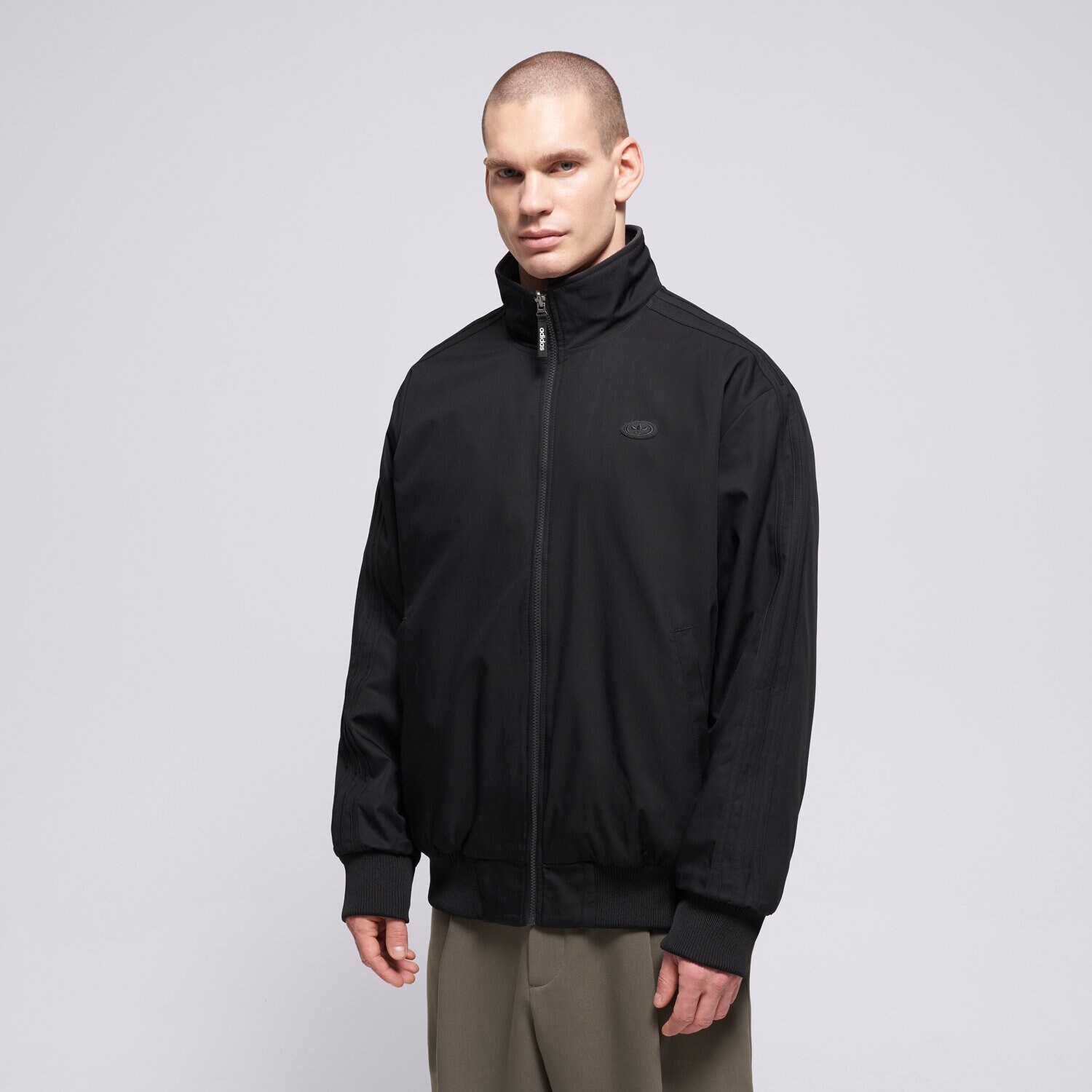 Bărbați bluză ADIDAS POLAR 90S ALTERNATIVE SPORT REVERSIBLE POLAR FLEECE F KS6843 Negru