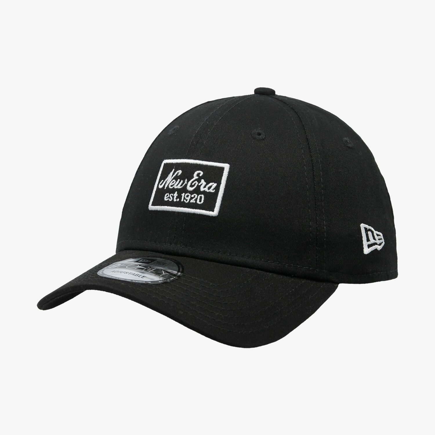 Bărbați șapcă NEW ERA CACIULA NE SCRIPT PATCH 9FORTY NONE BLK 80581014 Negru