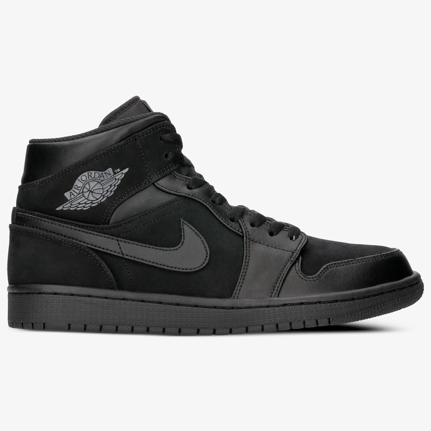 Barbați pantofi sport AIR JORDAN 1 MID 554724-050 Negru