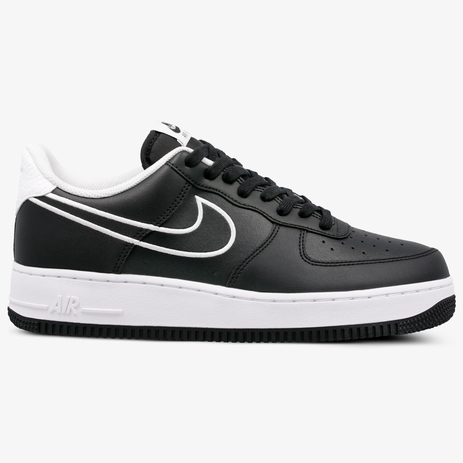 Barbați pantofi sport NIKE AIR FORCE 1 '07 LTHR AJ7280-001 Negru