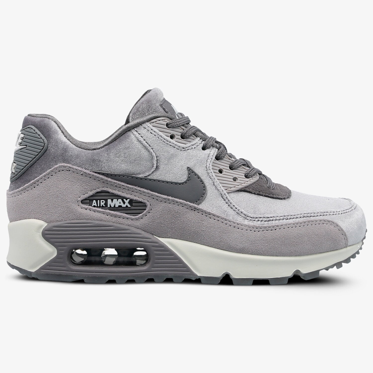 Femei pantofi sport NIKE WMNS AIR MAX 90 LX 898512-007 Gri